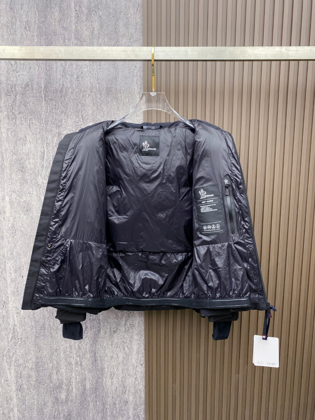 Moncler Male Jacket Knitted Black S-m-l