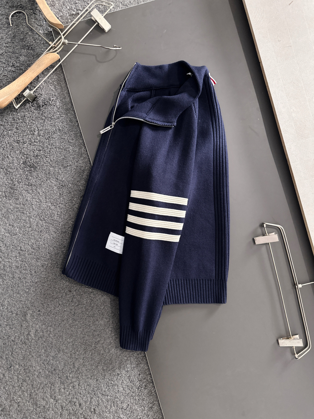 Thom Browne Couple Basic Clothing Wool Striped S-m-xxxl