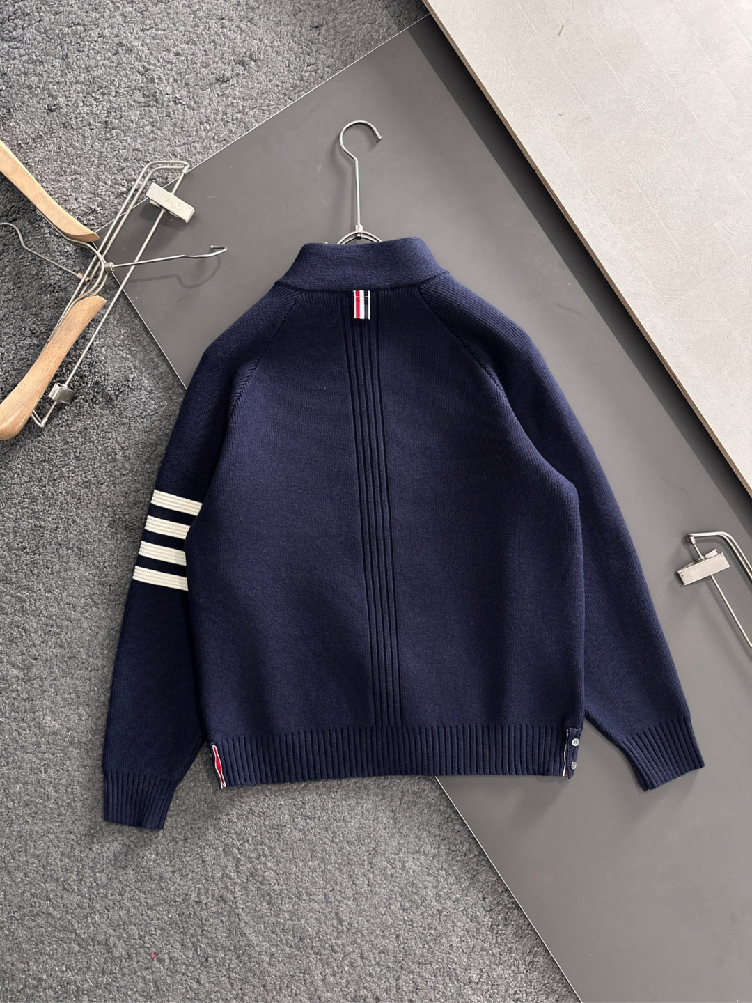 Thom Browne Couple Basic Clothing Wool Striped S-m-xxxl