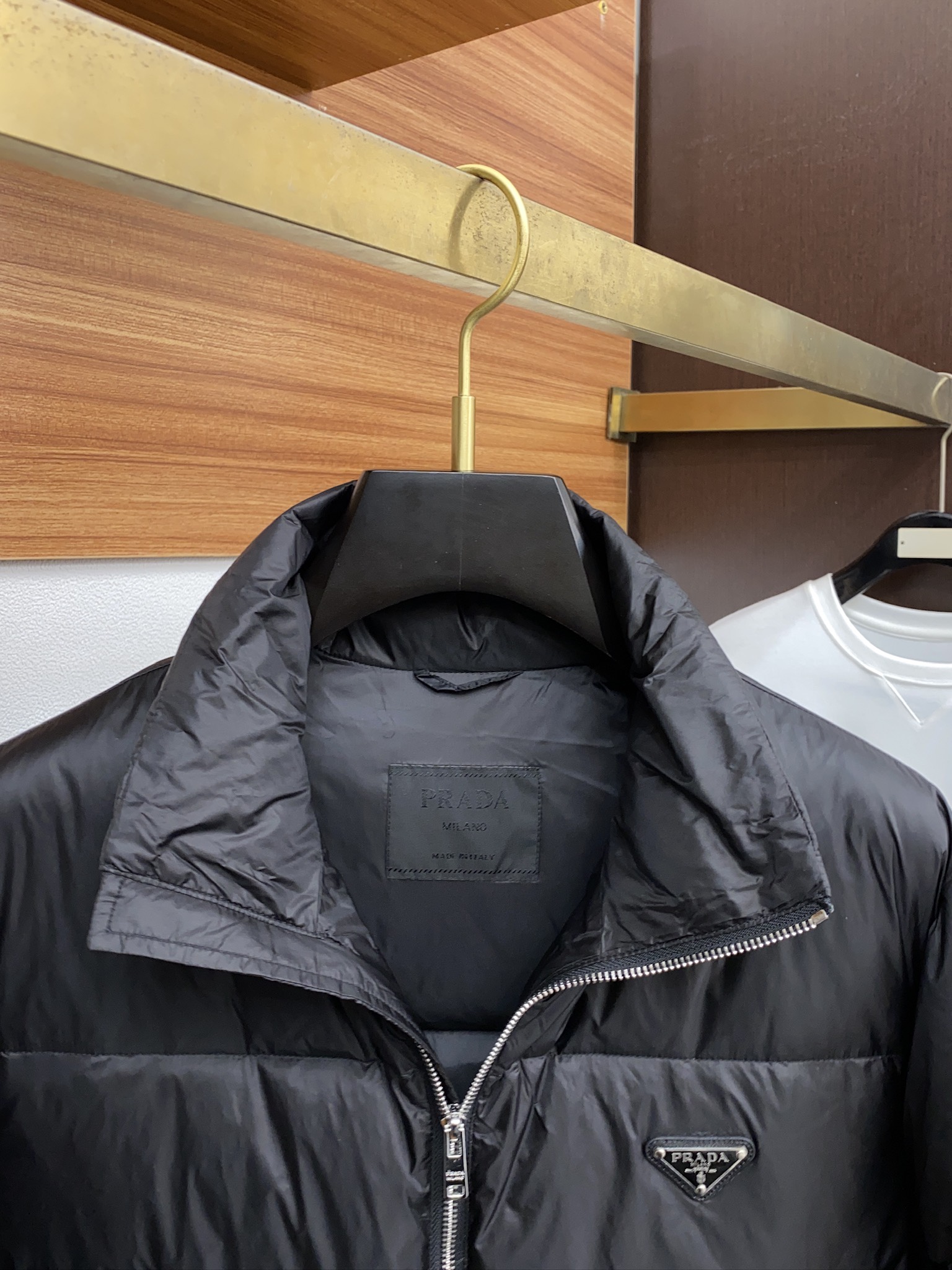 Prada Down Jacket White Duck Down M-xl