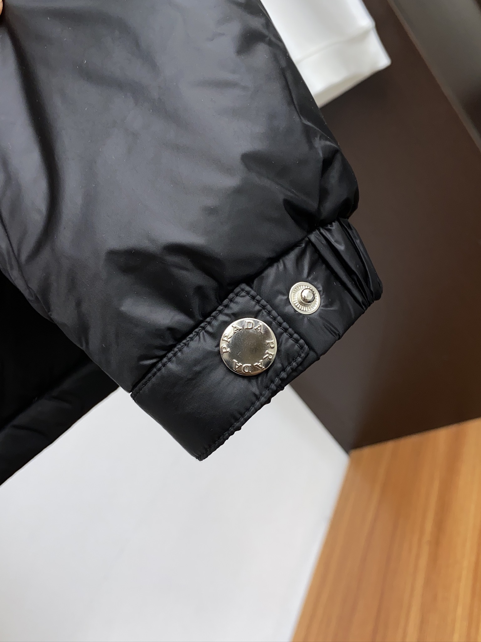 Prada Down Jacket White Duck Down M-xl