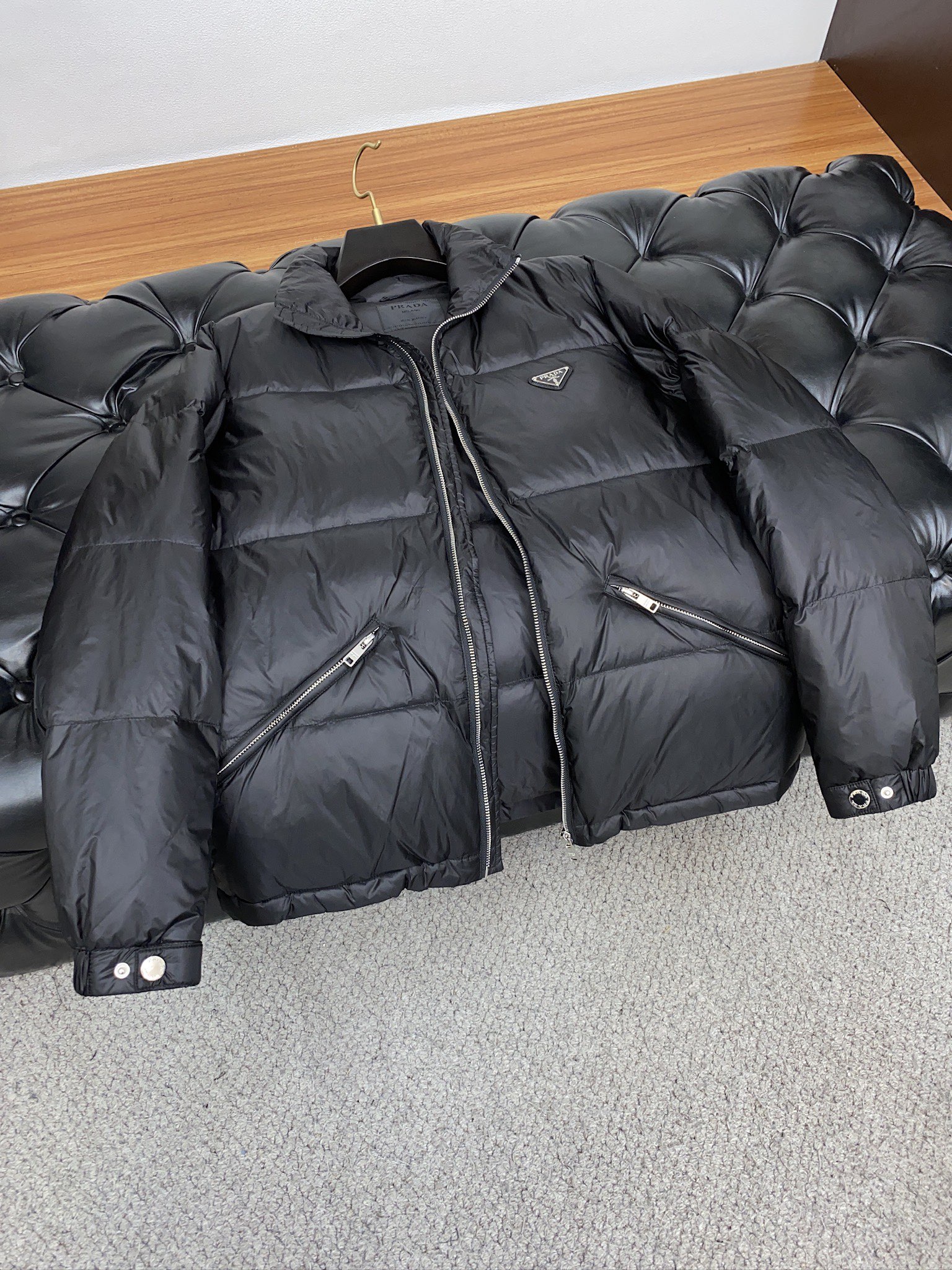 Prada Down Jacket White Duck Down M-xl