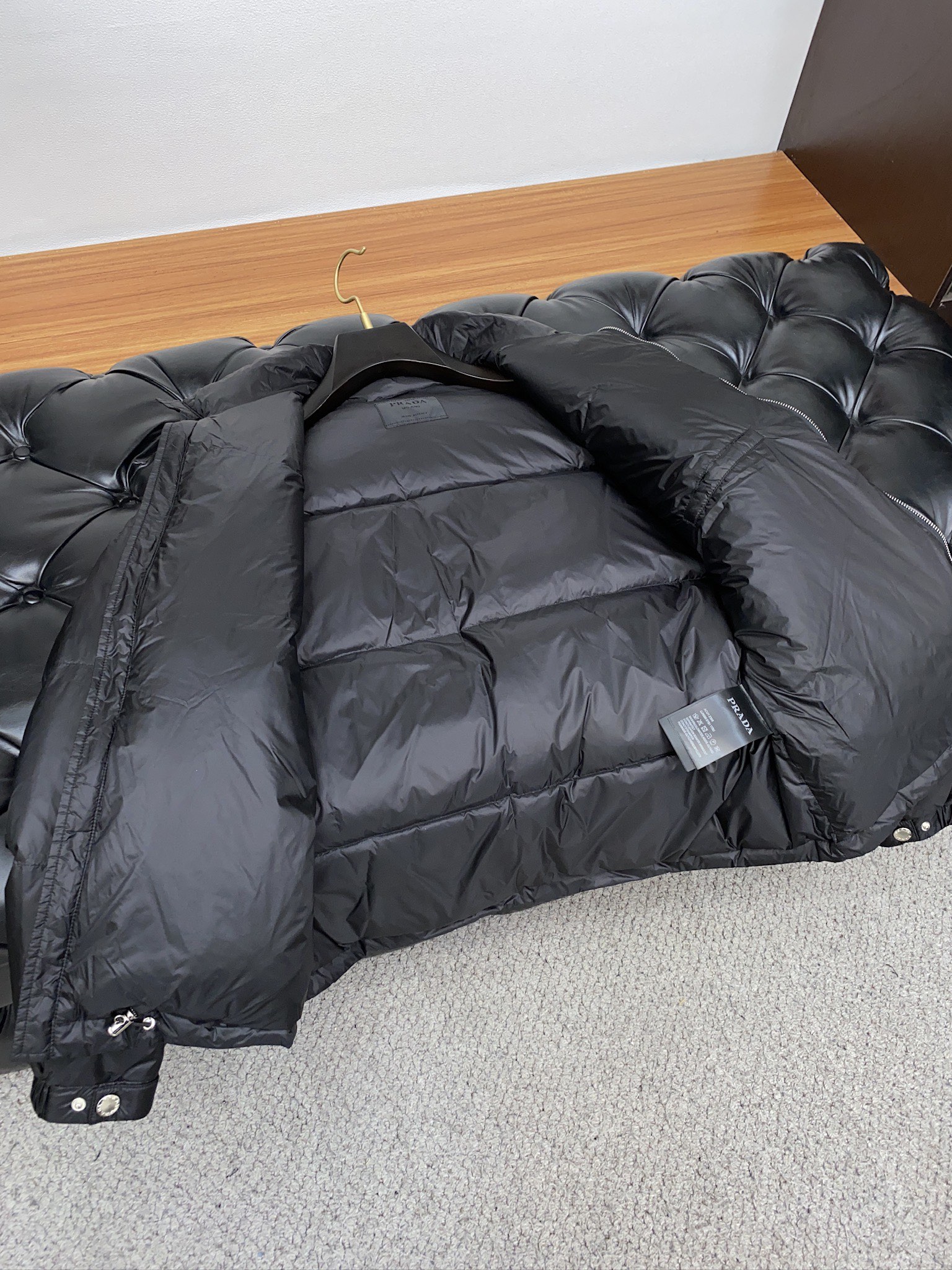 Prada Down Jacket White Duck Down M-xl
