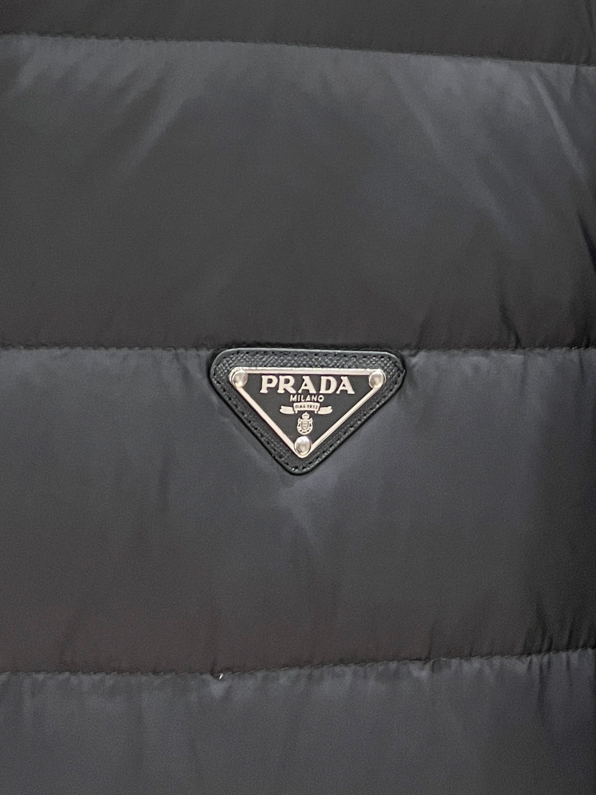 Prada Jacket Wool Black L