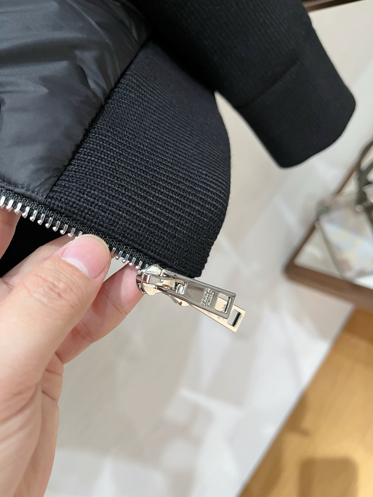 Prada Jacket Wool Black L