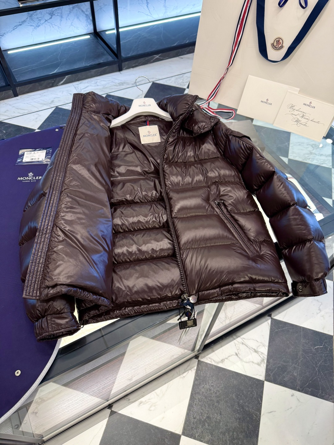 Moncler Basic Clothing Brown M-l