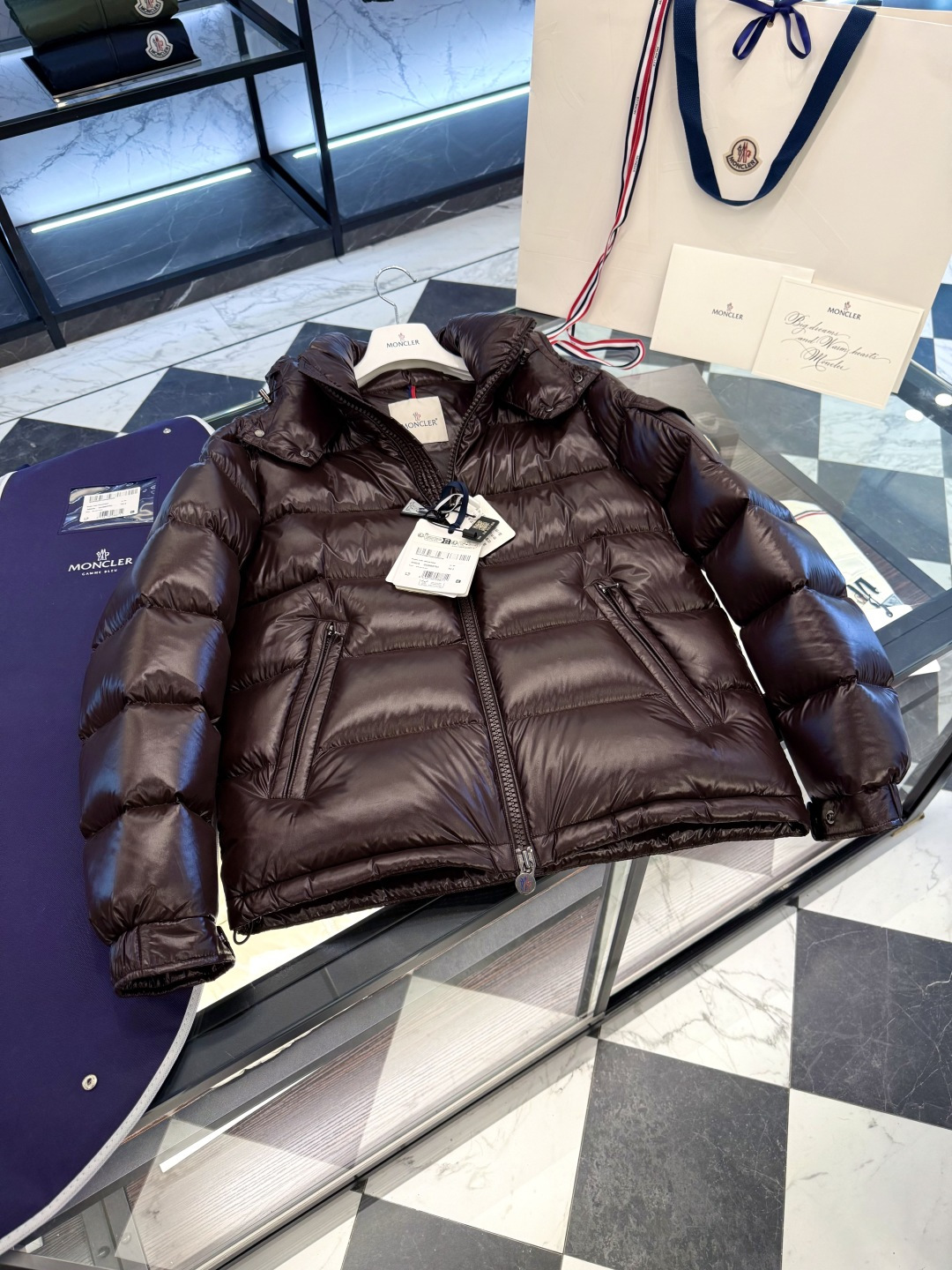Moncler Basic Clothing Brown M-l