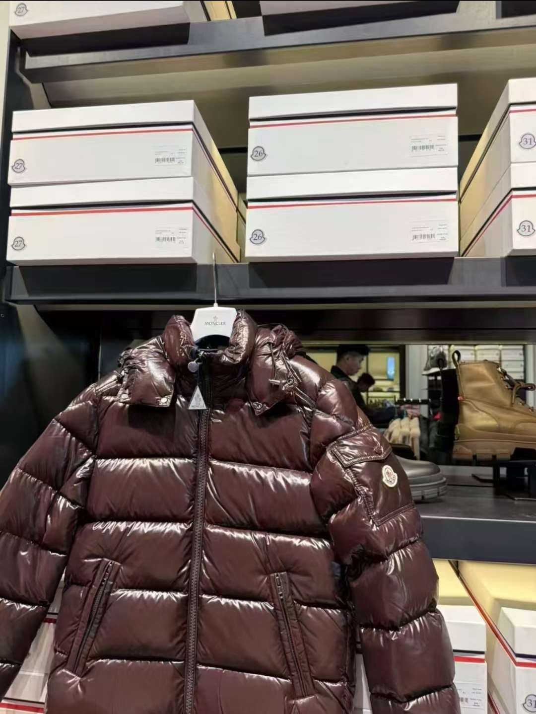 Moncler Basic Clothing Brown M-l