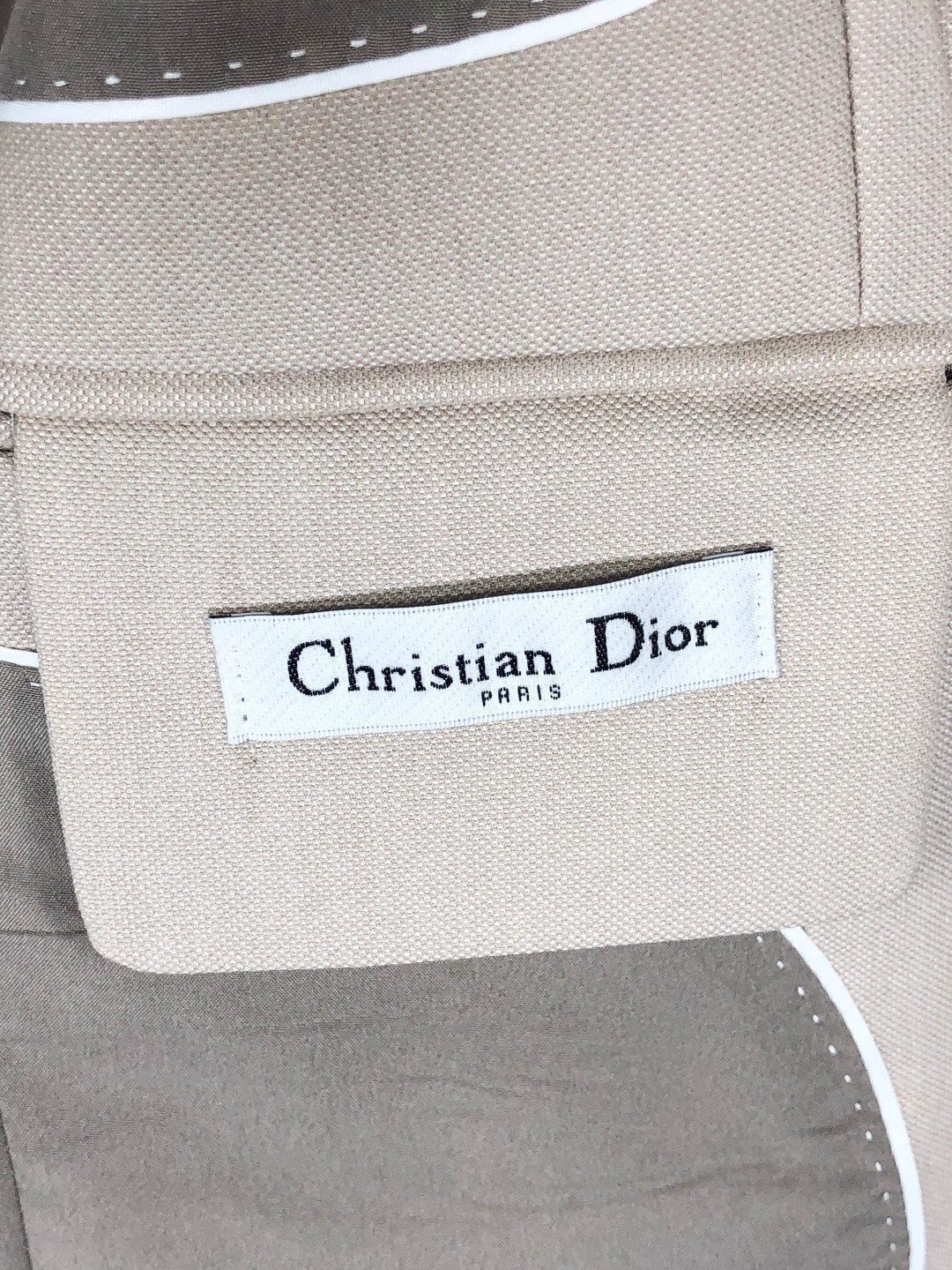 Dior Male Basic Clothing Cotton Gray Slim Fit L-175130