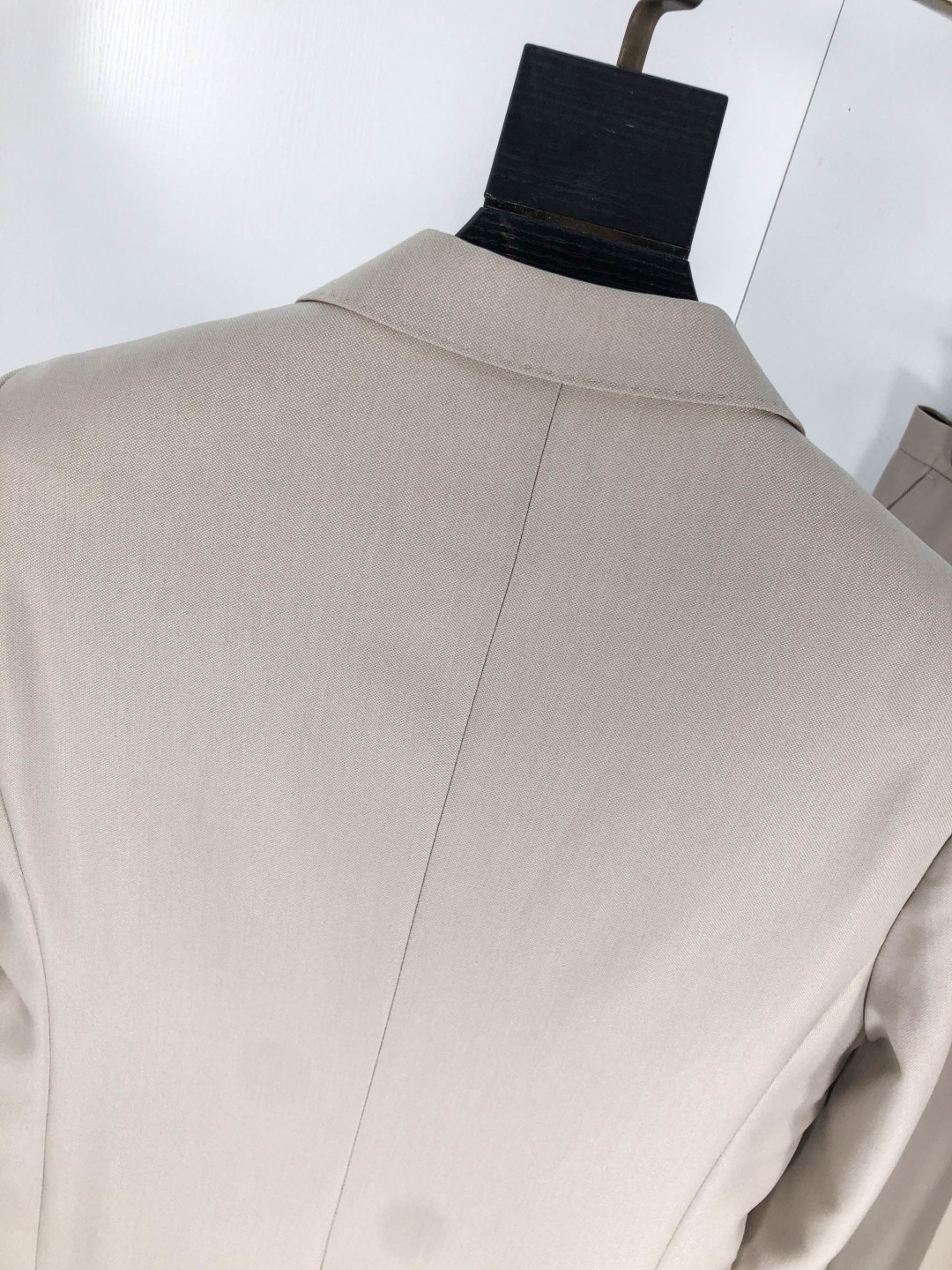 Dior Male Basic Clothing Cotton Gray Slim Fit L-175130