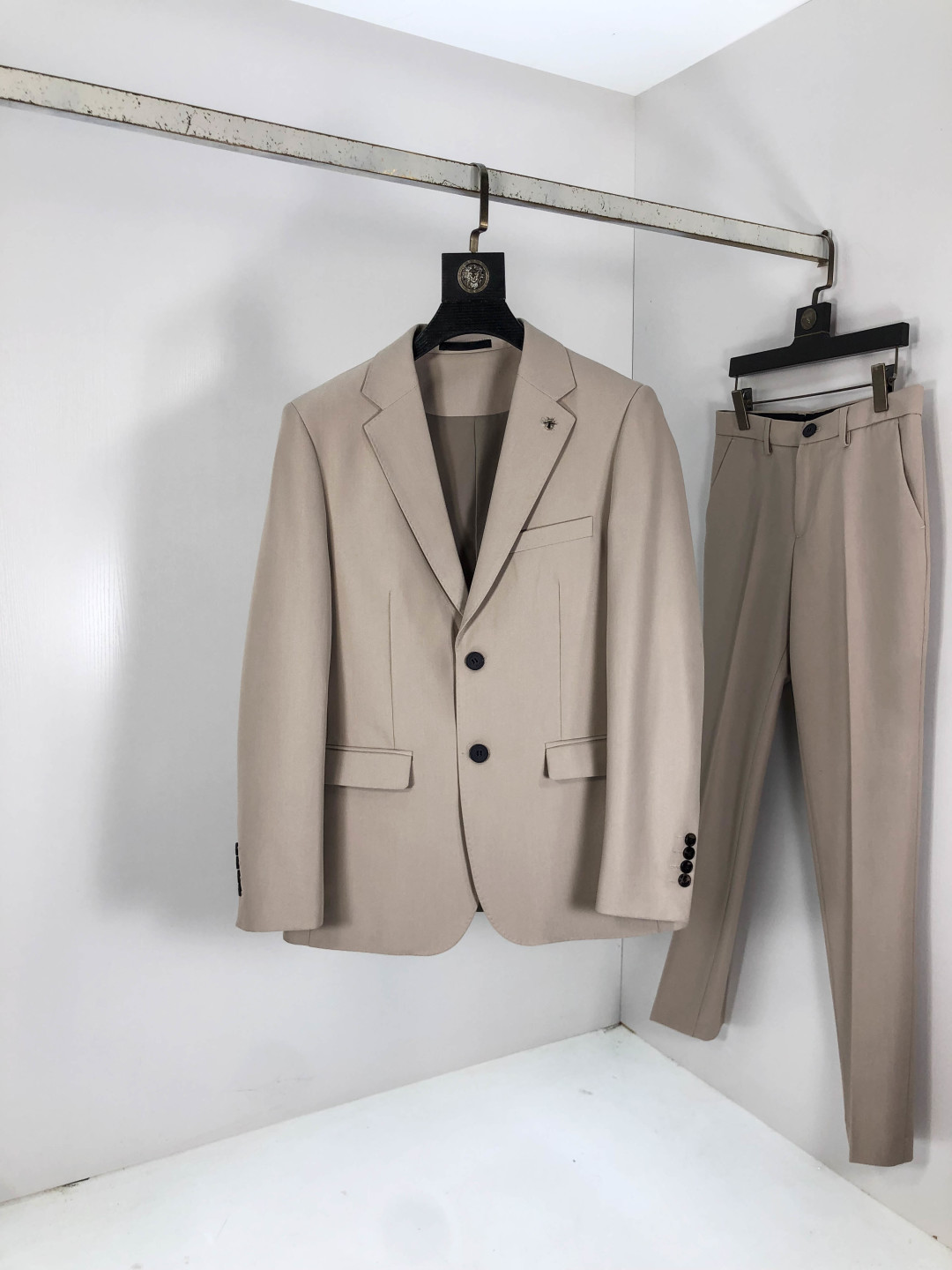 Dior Male Basic Clothing Cotton Gray Slim Fit L-175130