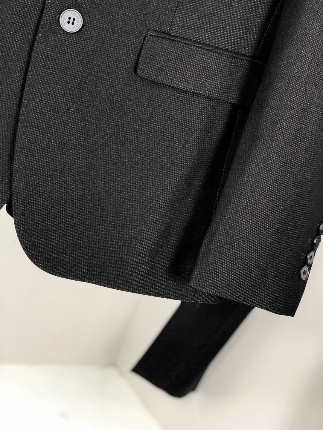 Dior Male Basic Clothing Cotton Gray Slim Fit L-175130