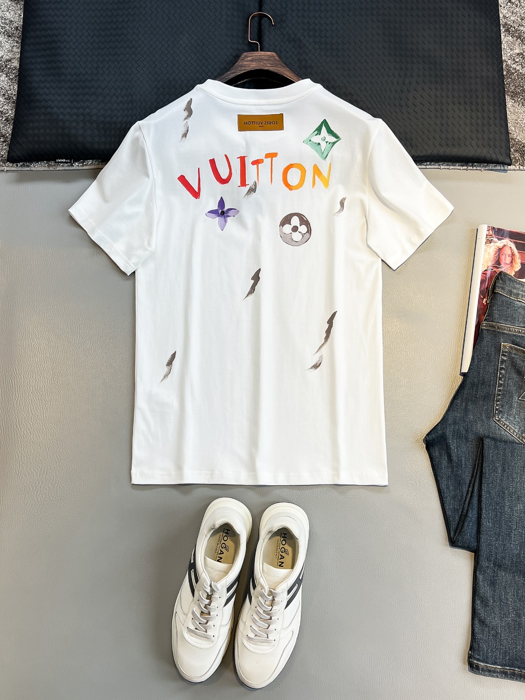 Louis Vuitton Basic Clothing Black S-l-xl
