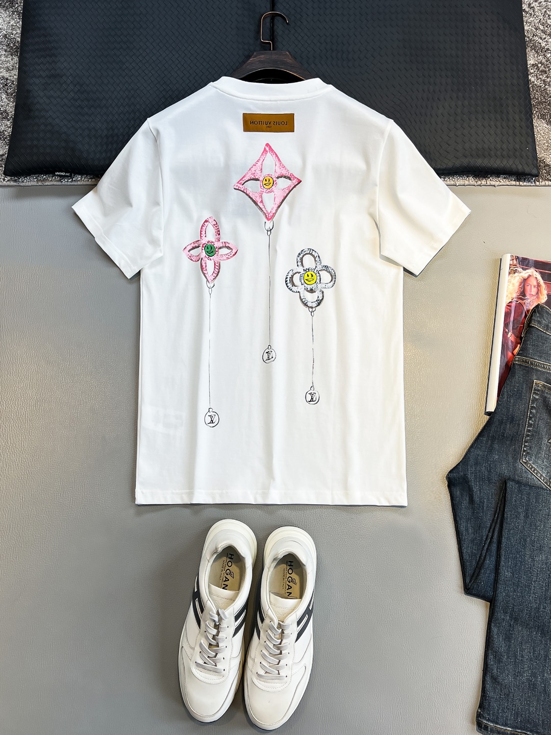 Louis Vuitton Basic Clothing Black S-l-xl