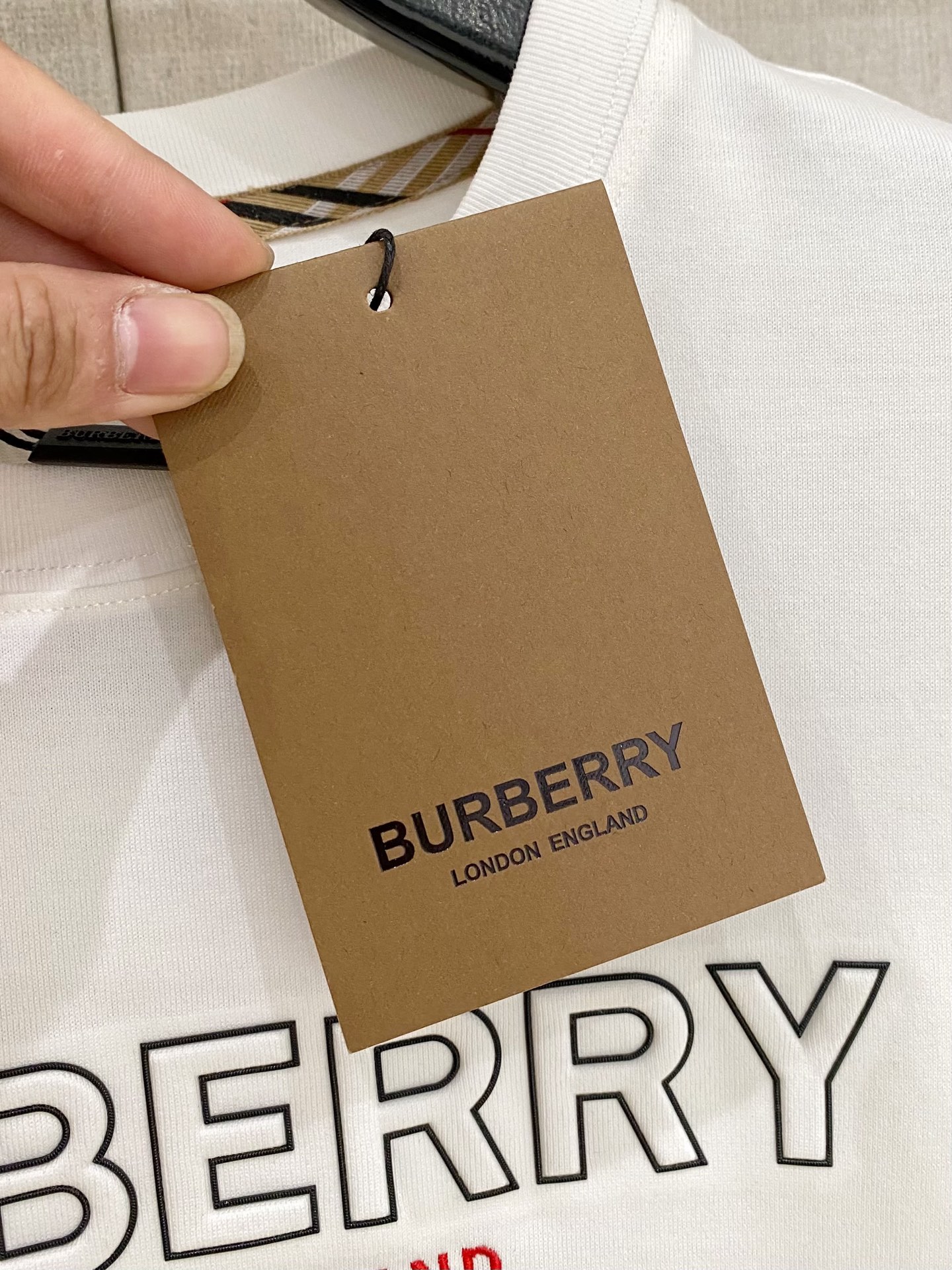 Burberry Basic Clothing Cotton Black S-l-xl