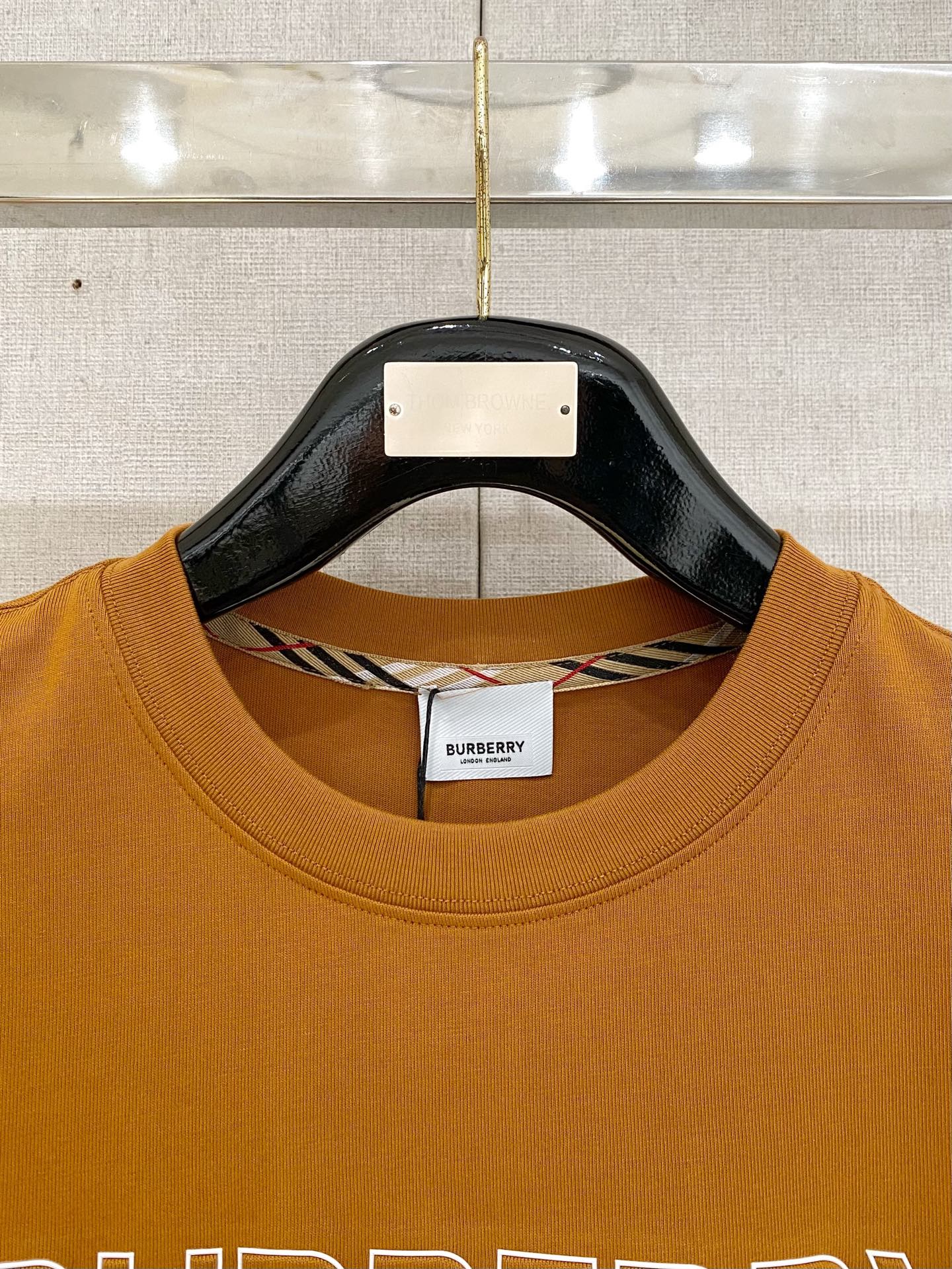 Burberry Basic Clothing Cotton Black S-l-xl