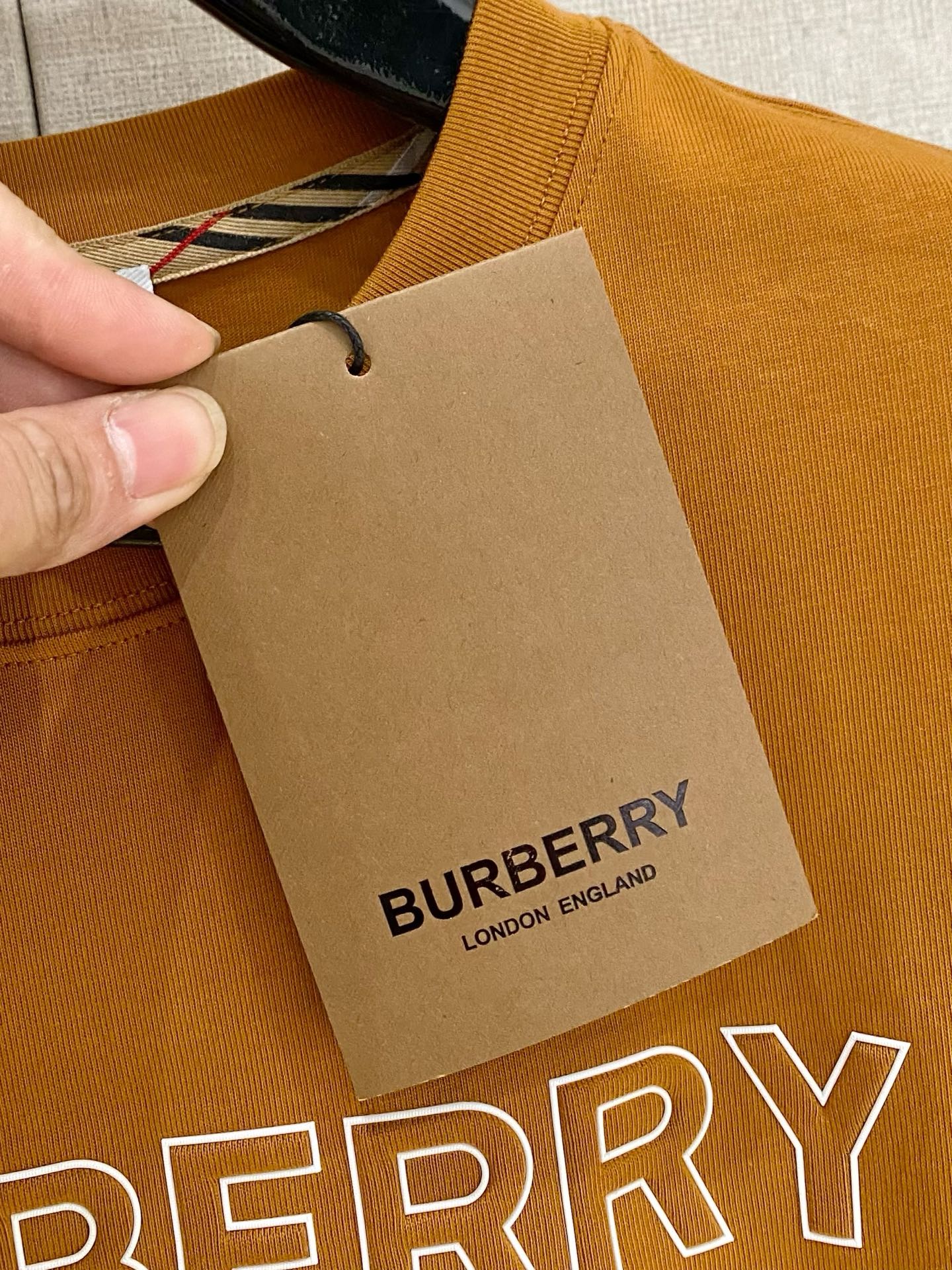 Burberry Basic Clothing Cotton Black S-l-xl