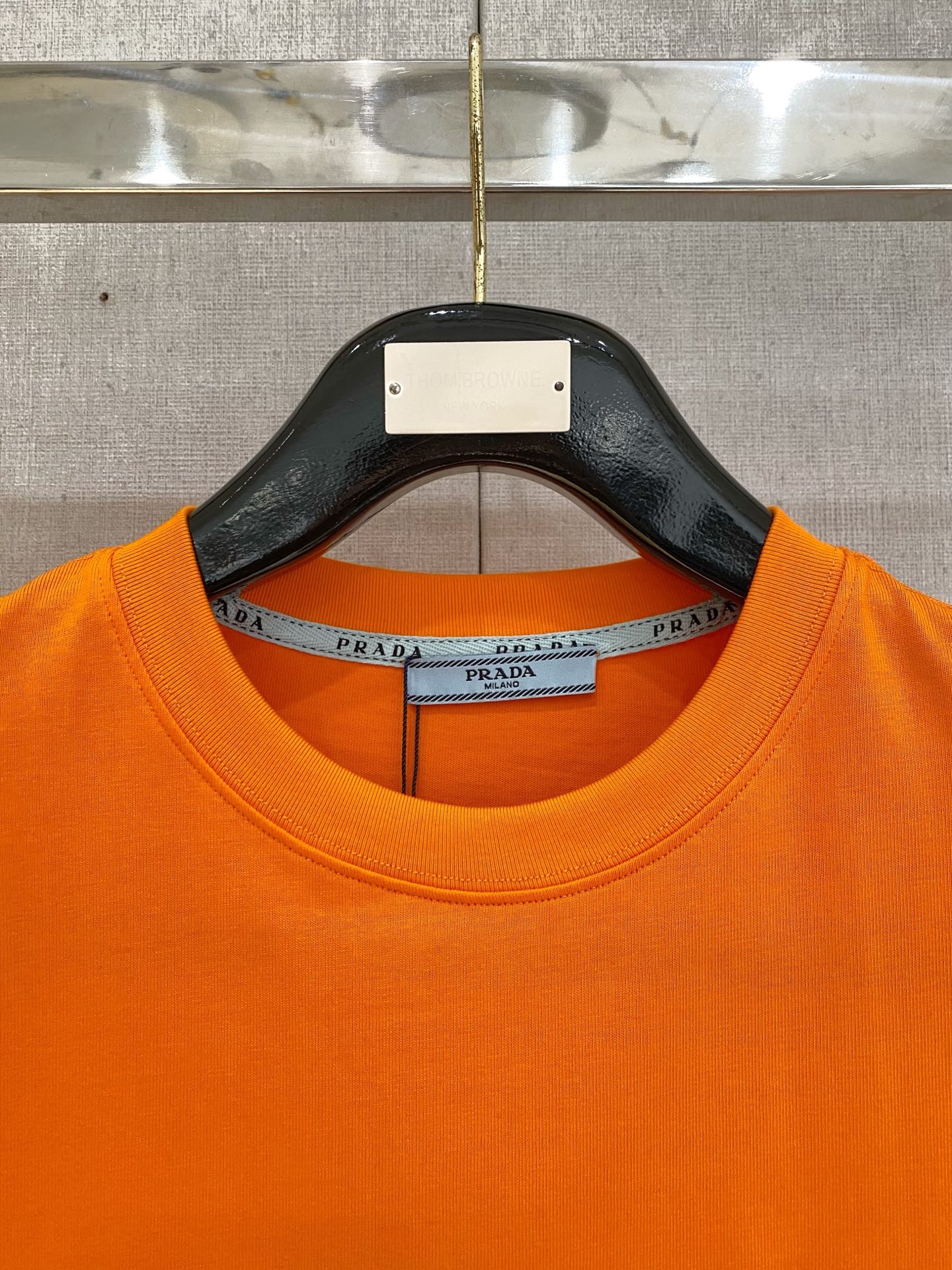 Prada Basic Clothing Cotton Black S-l-xl