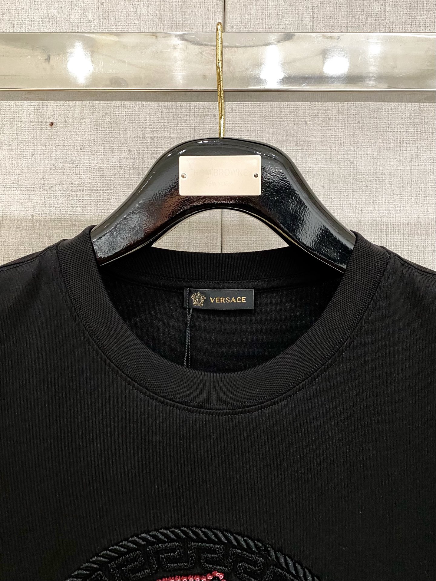 Versace Basic Clothing Cotton Black S-l-xl