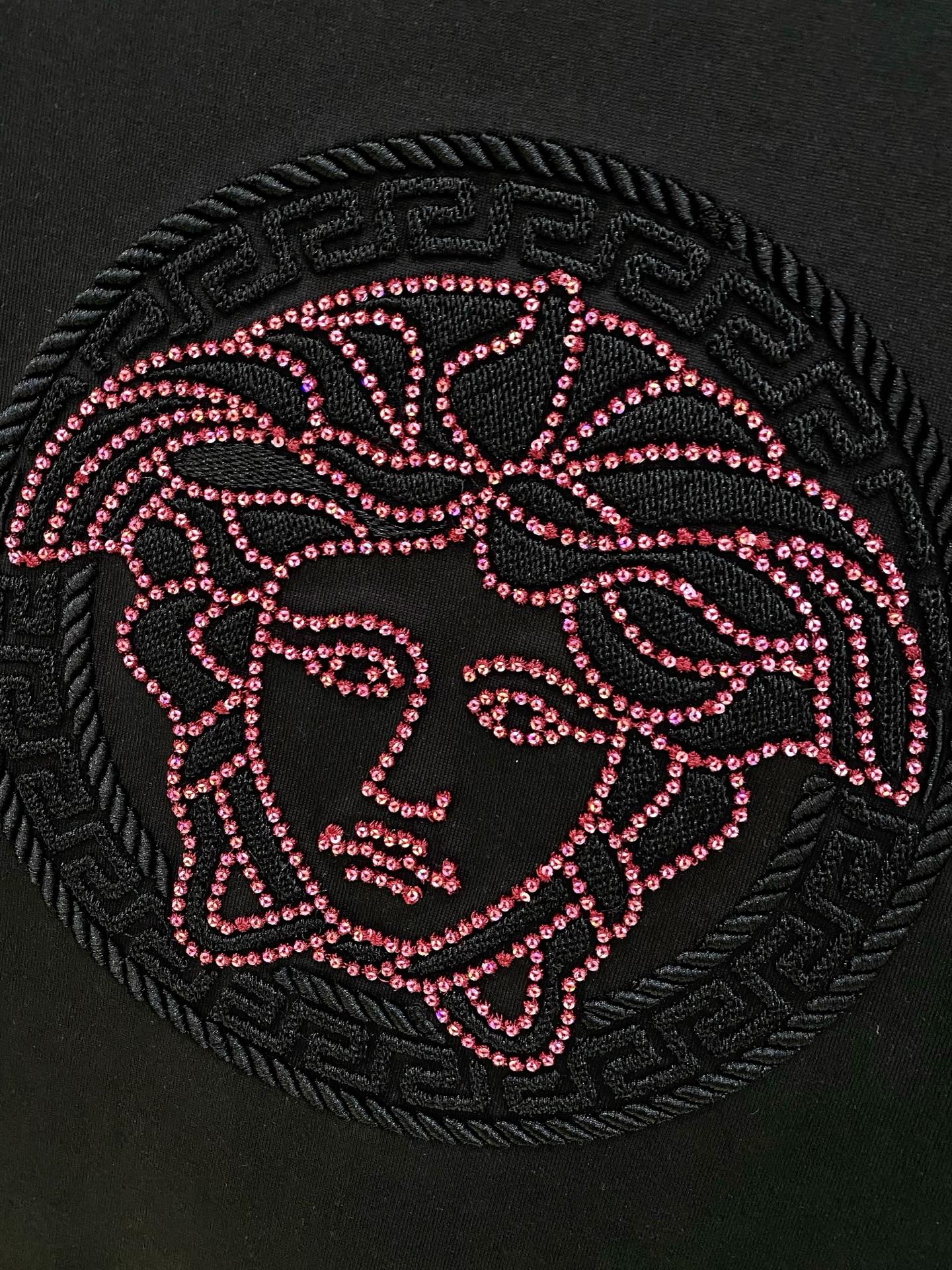 Versace Basic Clothing Cotton Black S-l-xl