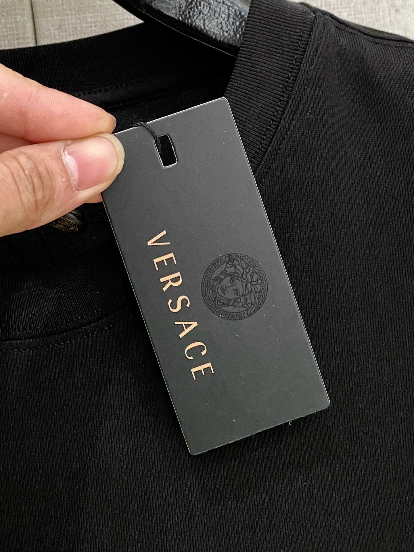 Versace Basic Clothing Cotton Black S-l-xl