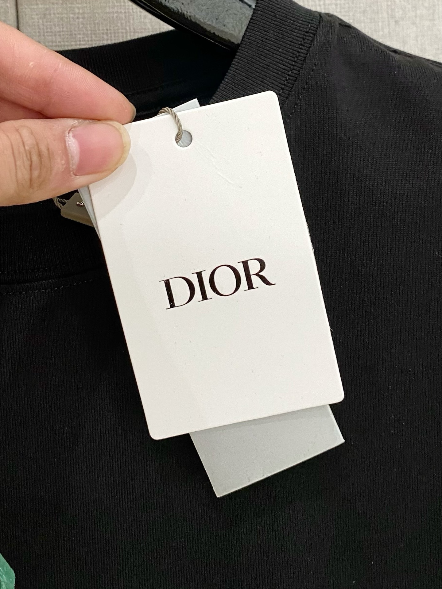 Dior Basic Clothing Cotton Black S-l-xl