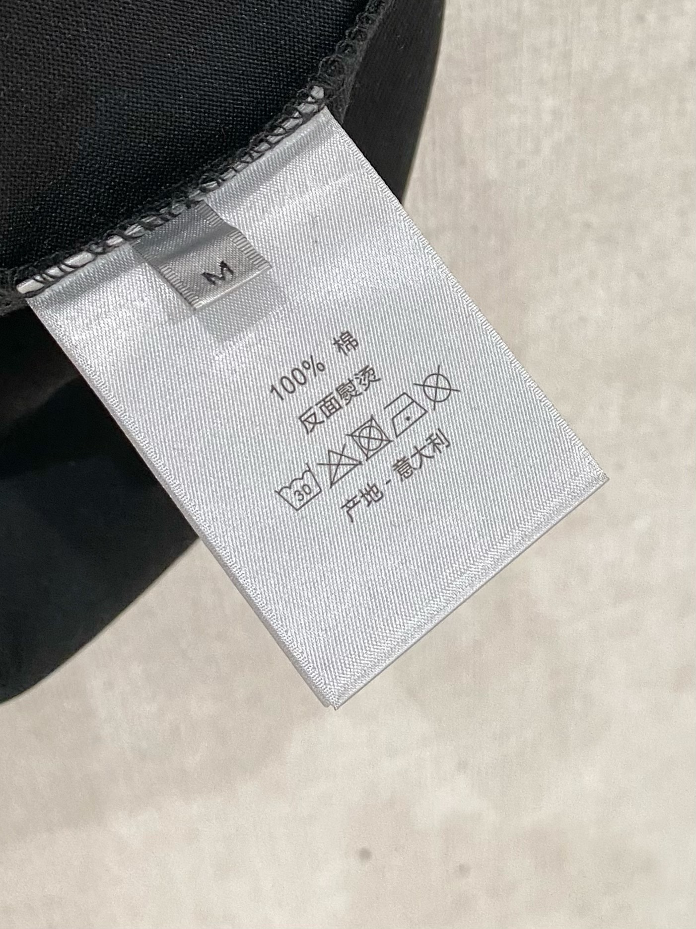 Dior Basic Clothing Cotton Black S-l-xl