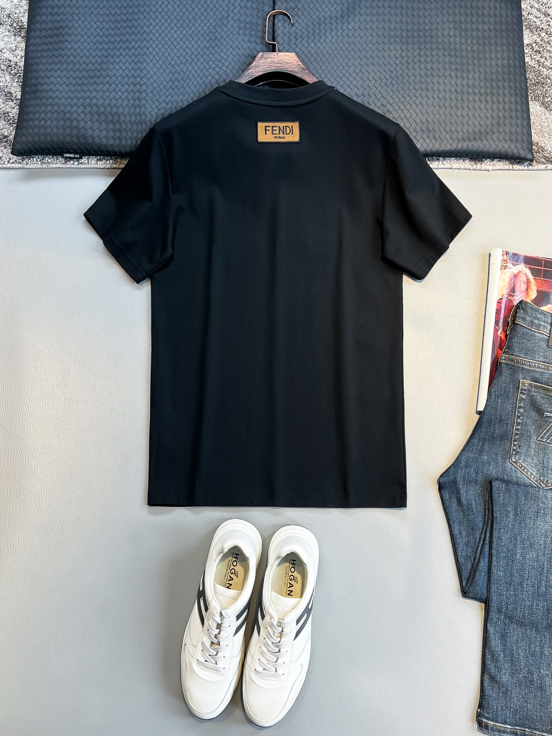 Fendi Basic Clothing Black S-l-xl