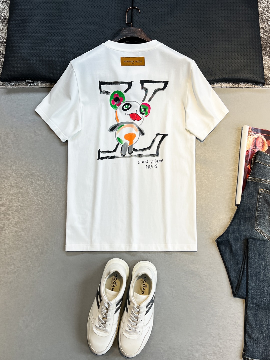 Louis Vuitton Basic Clothing Black S-l-xl