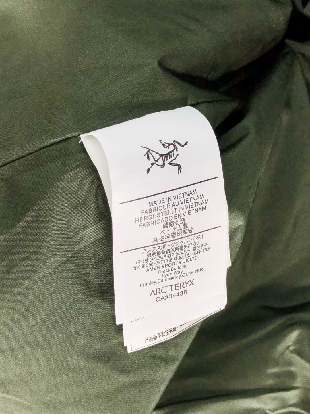 Arcteryx Jacket Cotton Hooded S-m-l-xl-175130