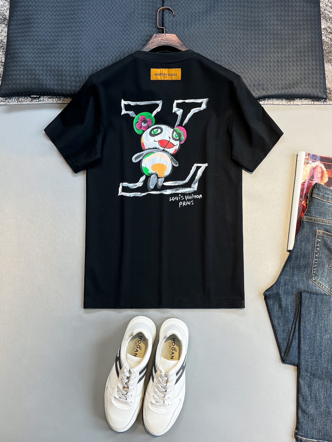 Louis Vuitton Basic Clothing Black S-l-xl