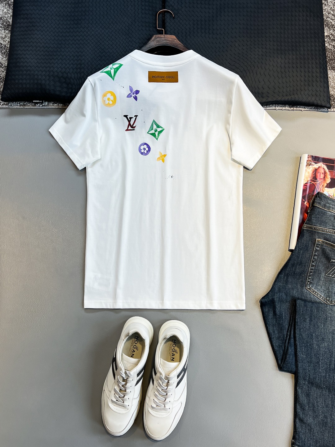 Louis Vuitton Basic Clothing Black S-l-xl
