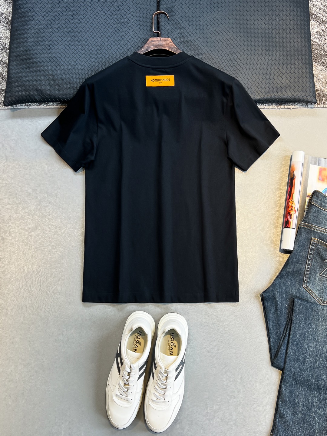 Louis Vuitton Basic Clothing Black S-l-xl