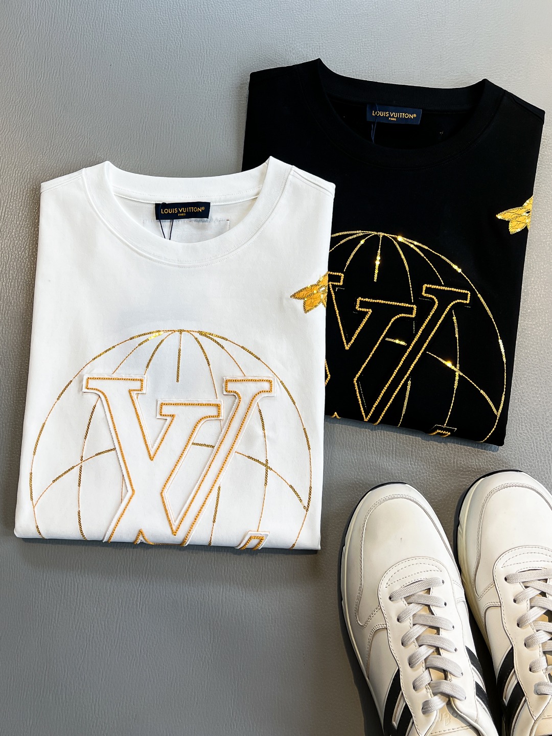 Louis Vuitton Basic Clothing Black S-l-xl