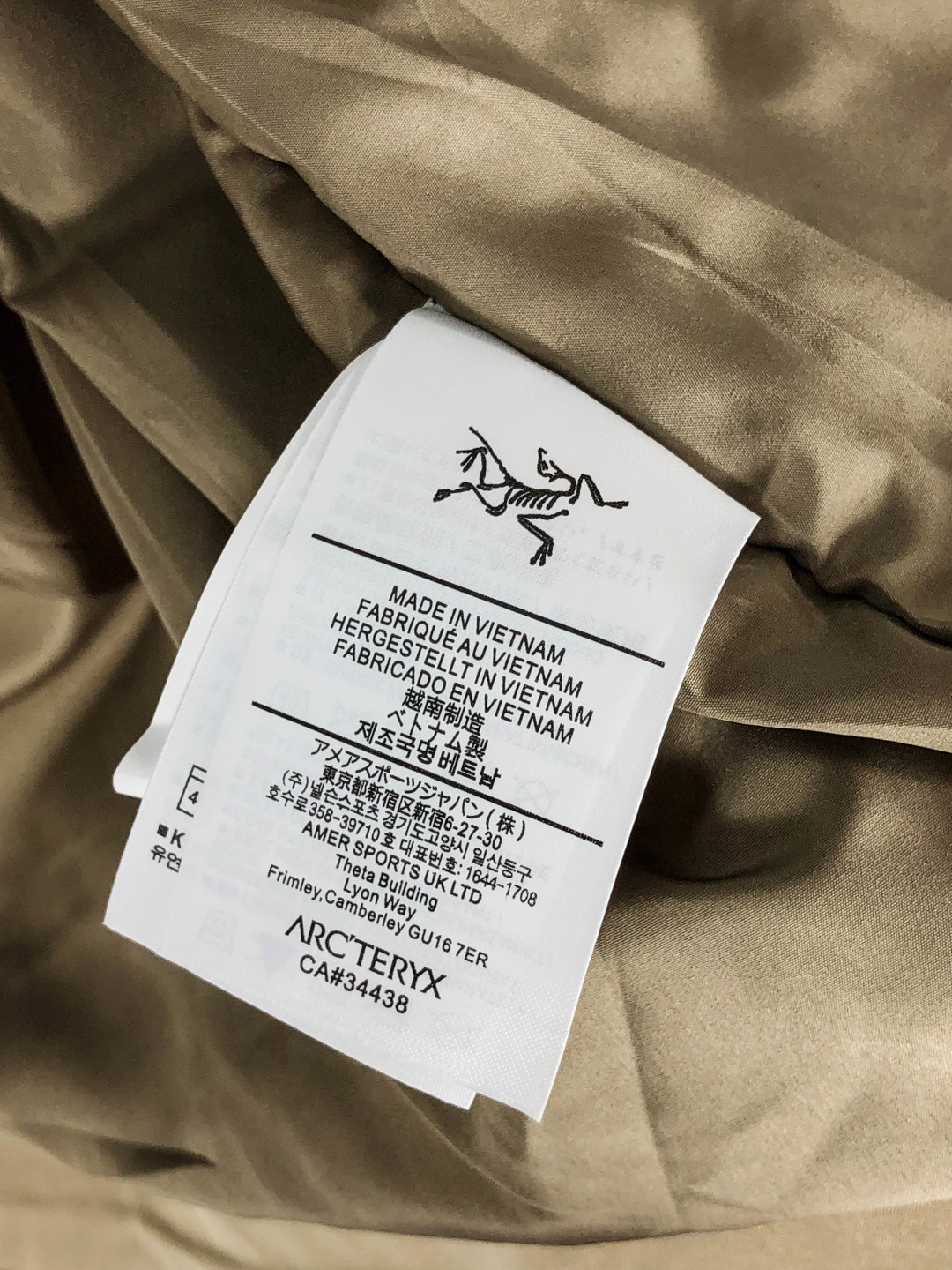 Arcteryx Jacket Cotton Hooded S-m-l-xl-175130