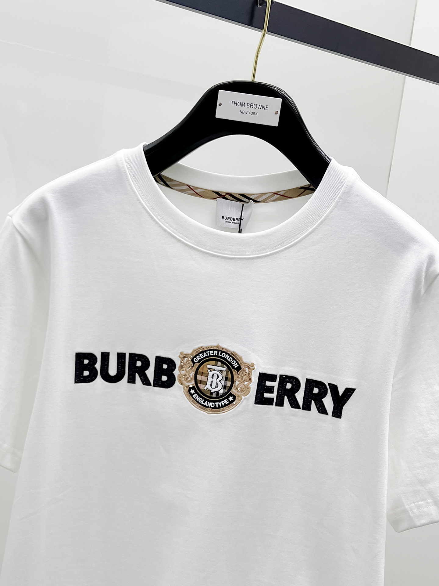 Burberry Basic Clothing Cotton Black S-l-xl