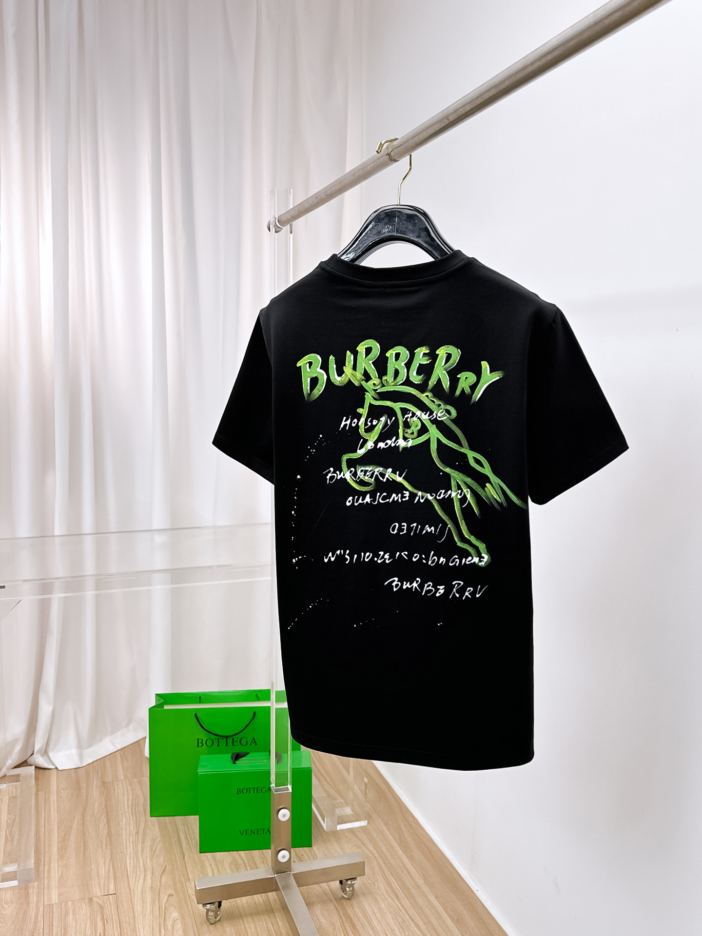 Burberry Basic Clothing Cotton Black S-l-xxl-175130