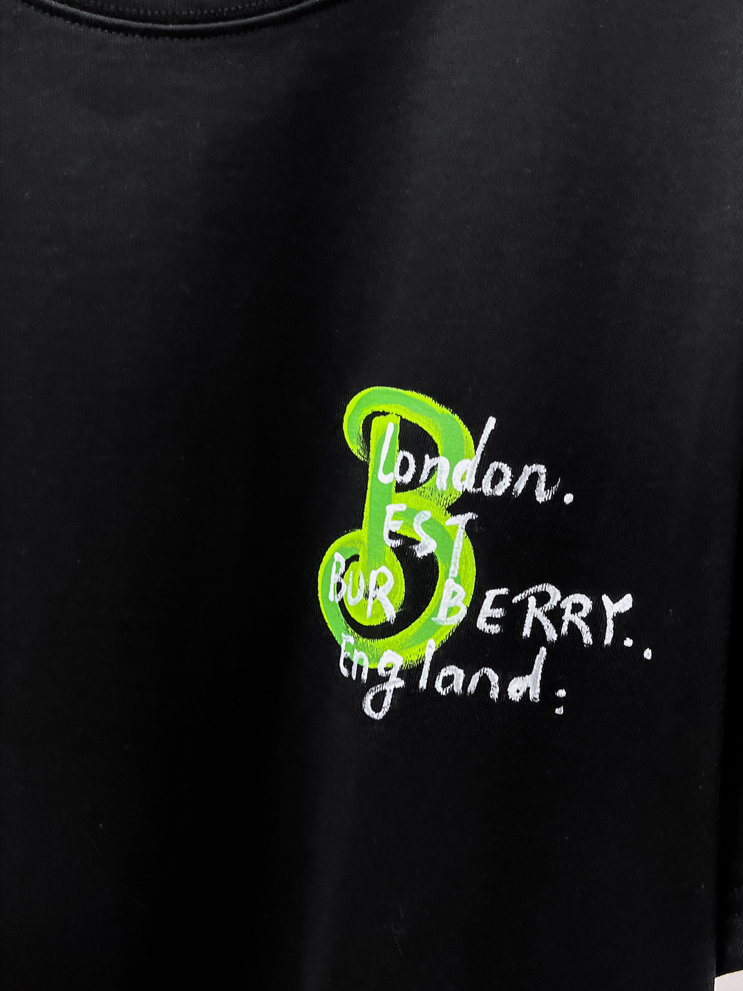 Burberry Basic Clothing Cotton Black S-l-xxl-175130