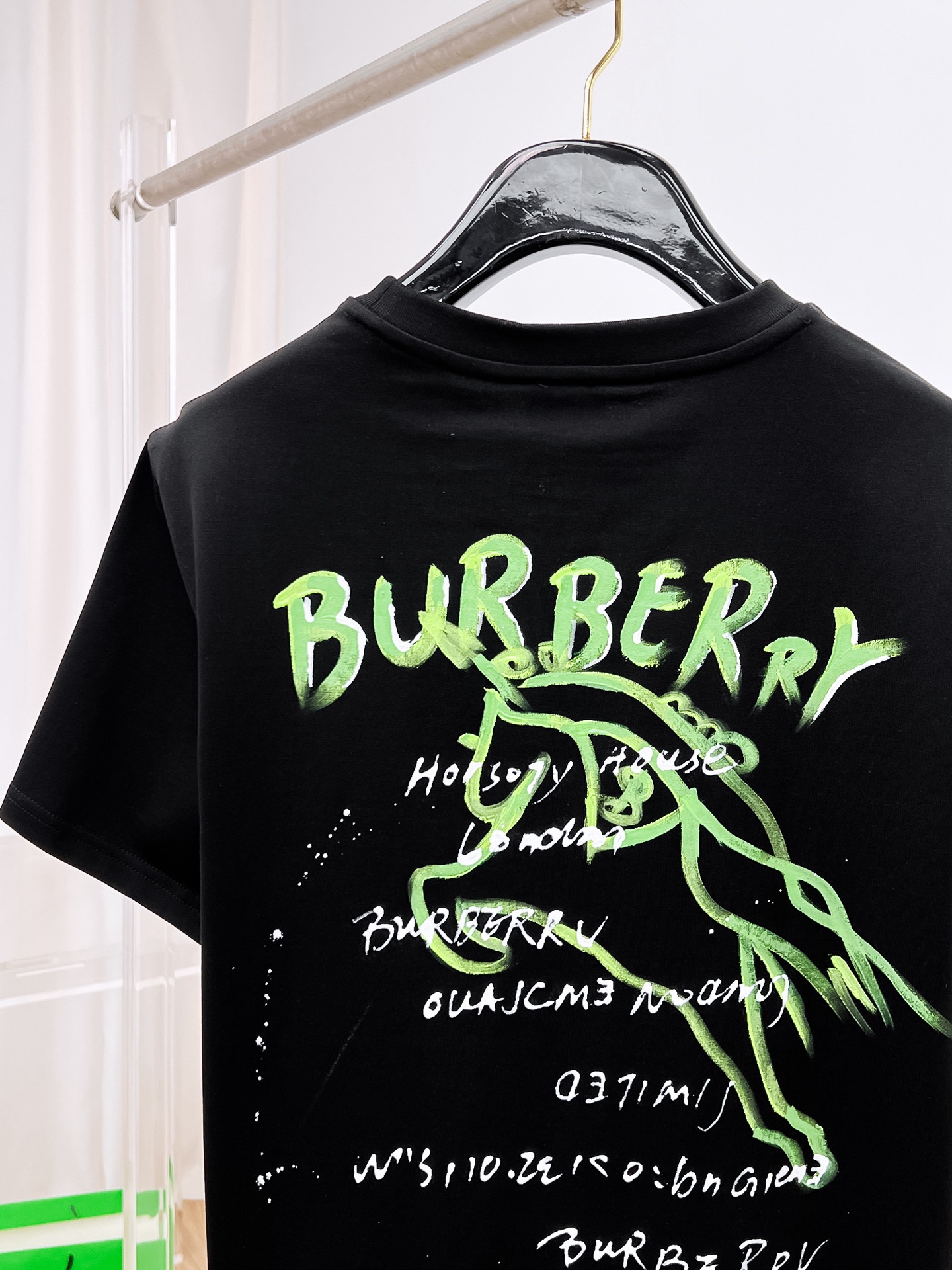 Burberry Basic Clothing Cotton Black S-l-xxl-175130