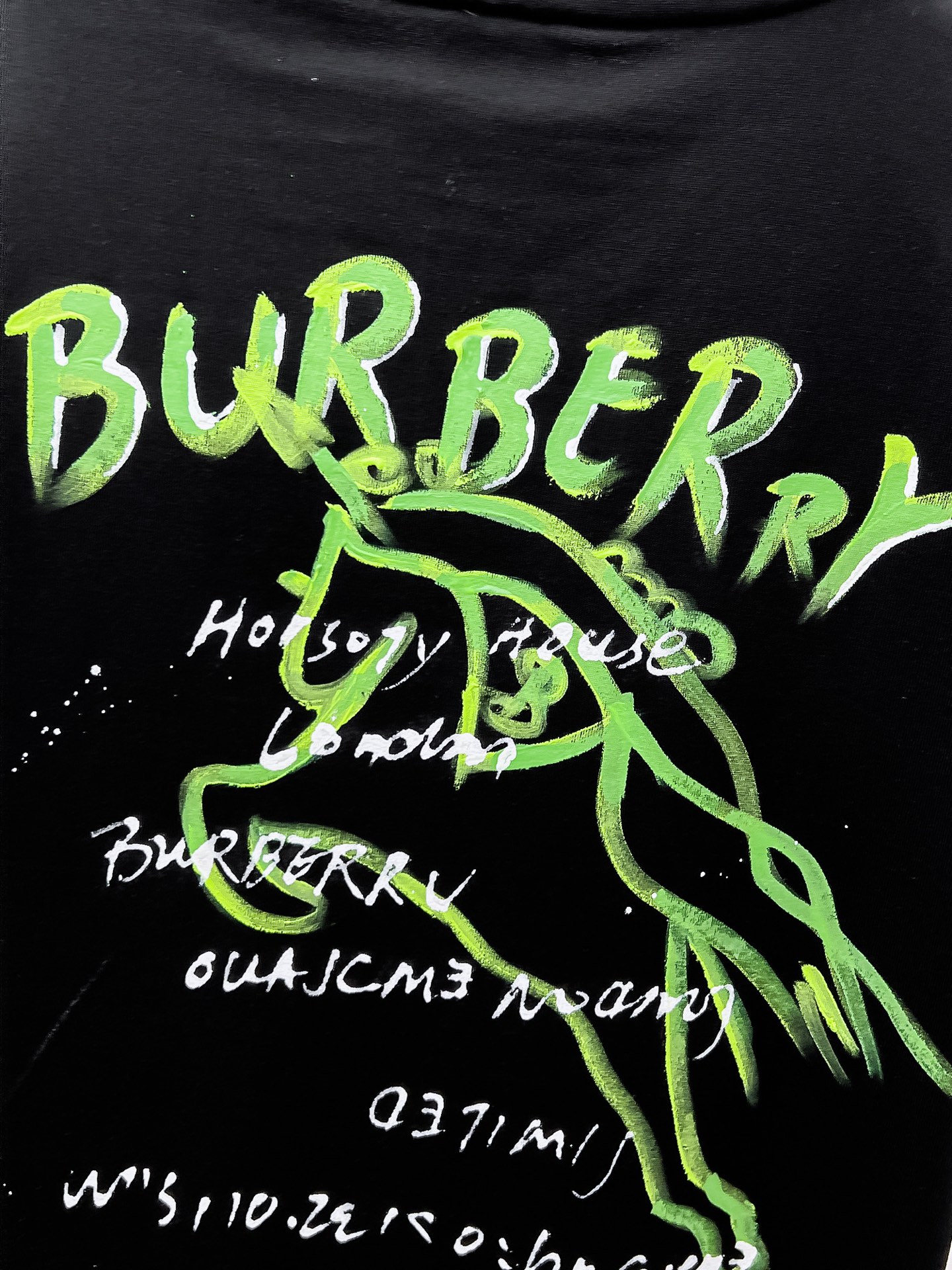 Burberry Basic Clothing Cotton Black S-l-xxl-175130