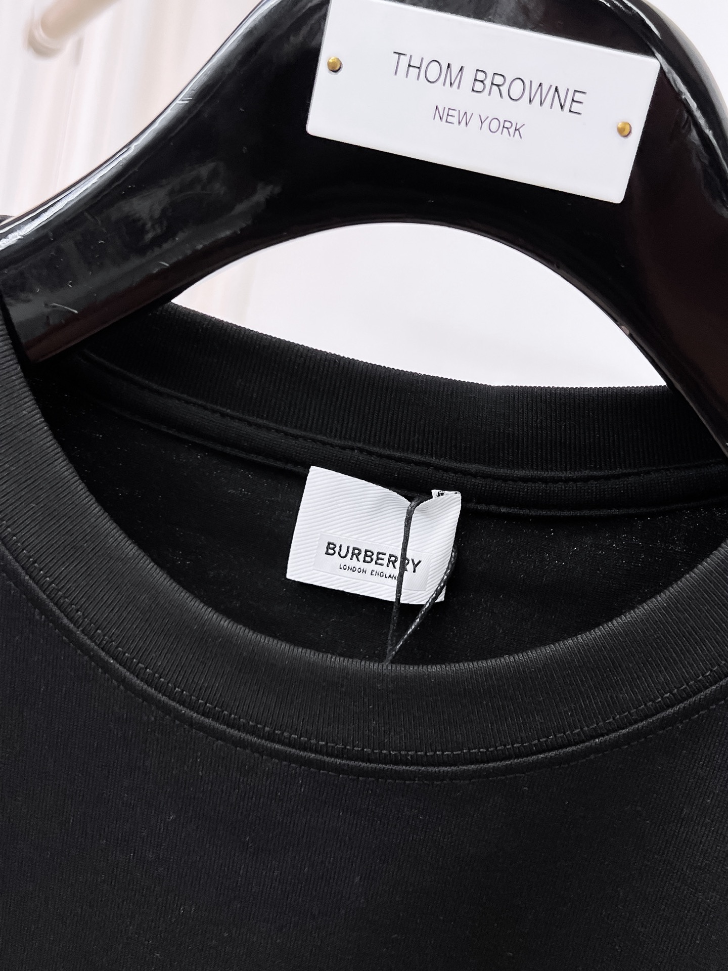 Burberry Basic Clothing Cotton Black S-l-xxl-175130