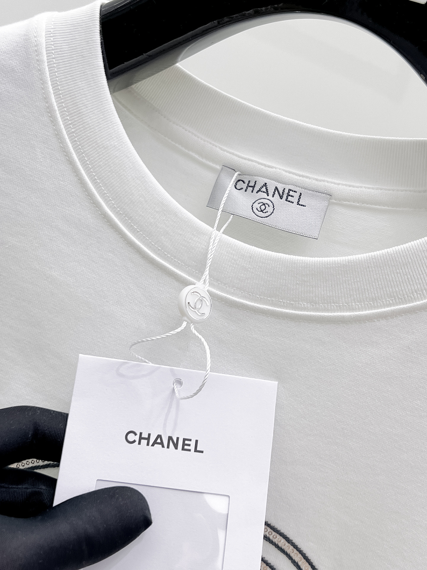 Chanel Basic Clothing Cotton Black S-l-xl