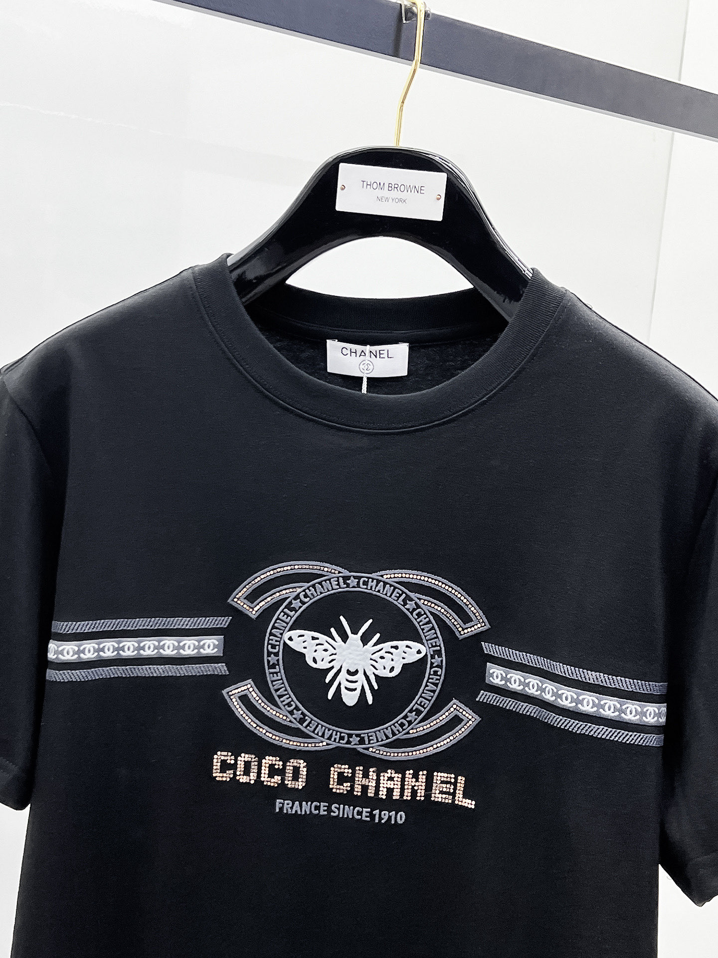 Chanel Basic Clothing Cotton Black S-l-xl