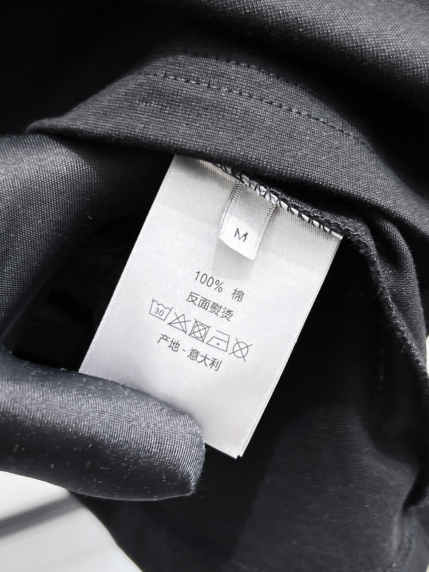 Dior Basic Clothing Cotton Black S-l-xl