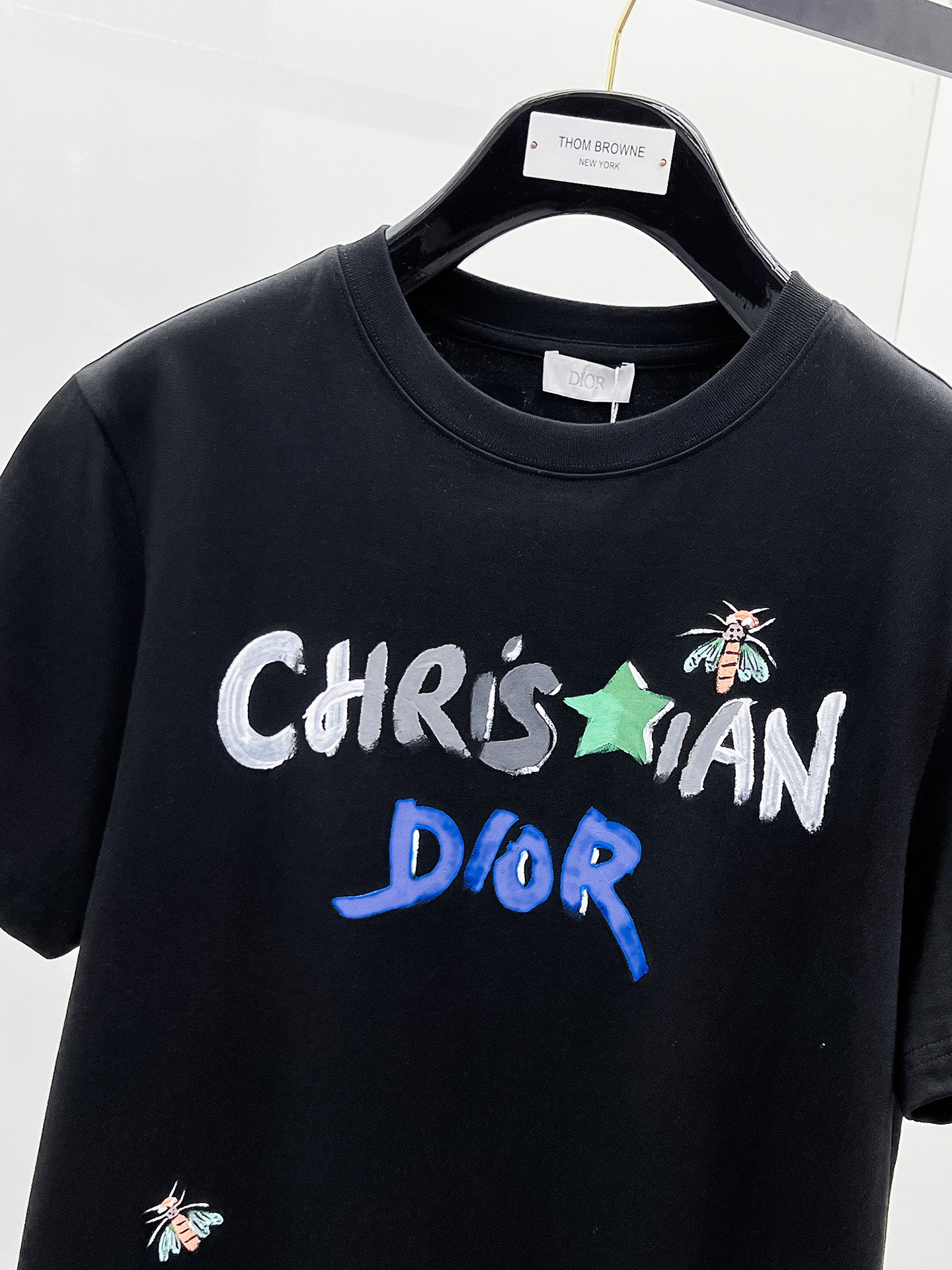 Dior Basic Clothing Cotton Black S-l-xl
