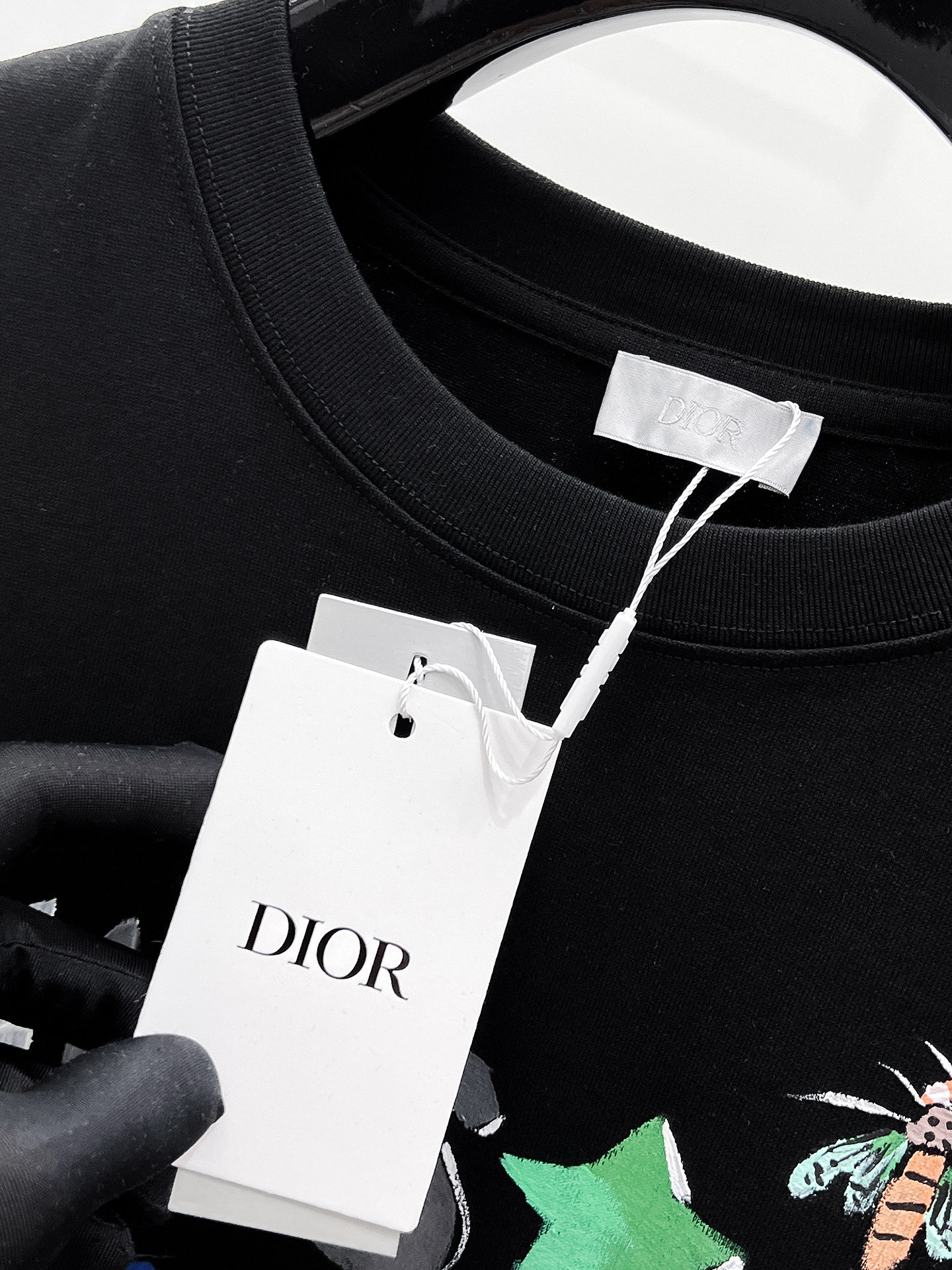 Dior Basic Clothing Cotton Black S-l-xl