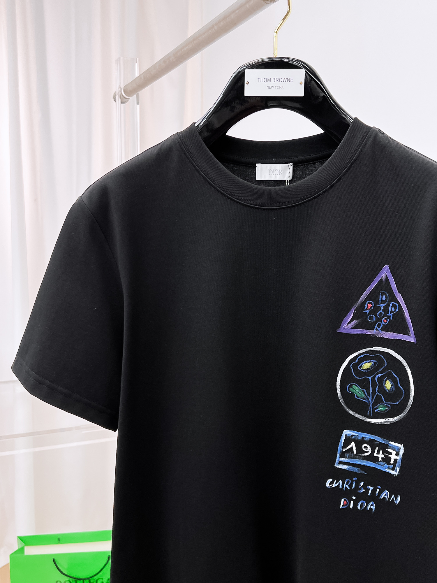 Dior Basic Clothing Cotton Black S-l-xxl-175130