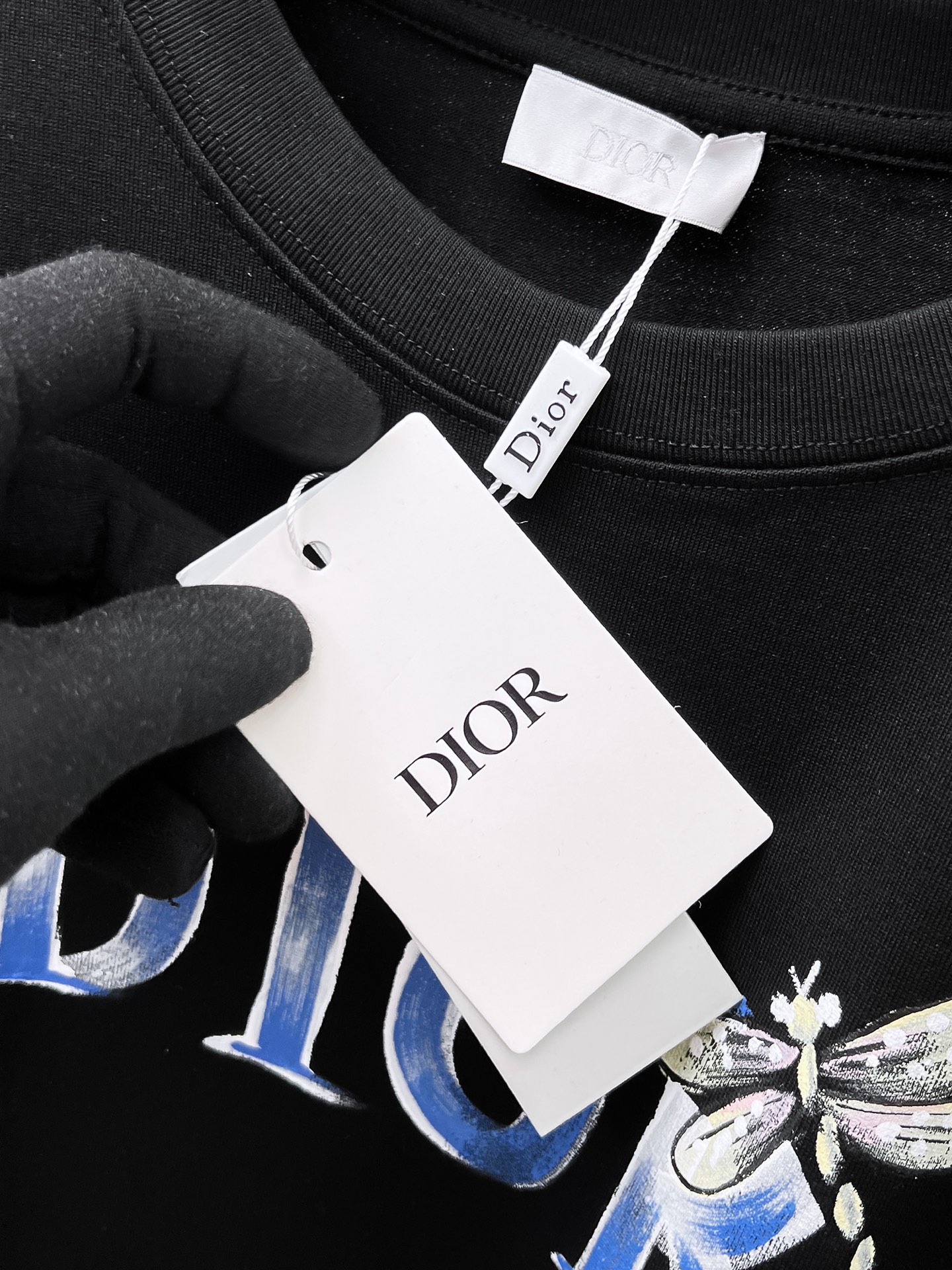 Dior Basic Clothing Cotton Black S-l-xxl-175130