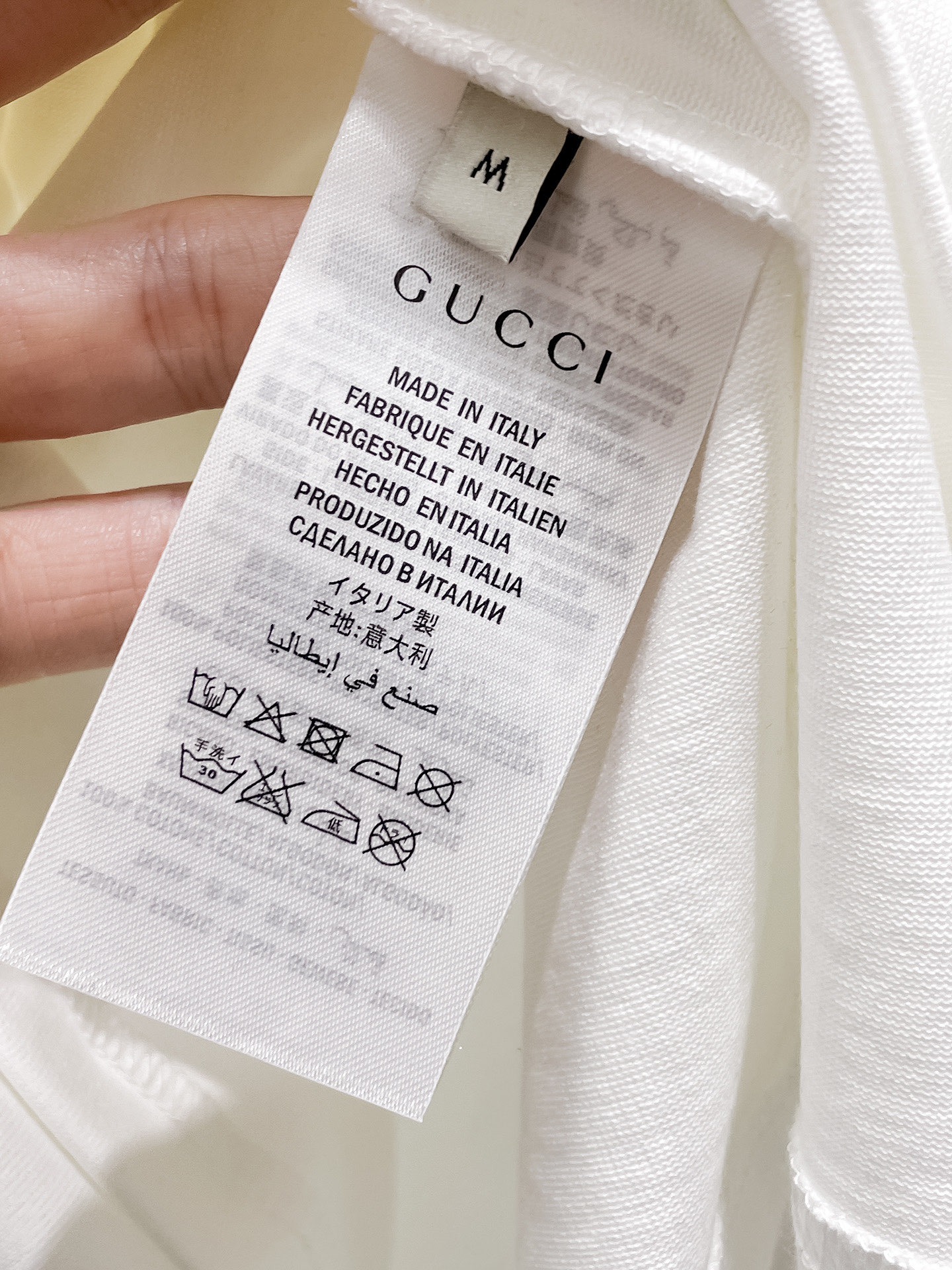 Gucci Couple Basic Clothing Cotton S-l-xl