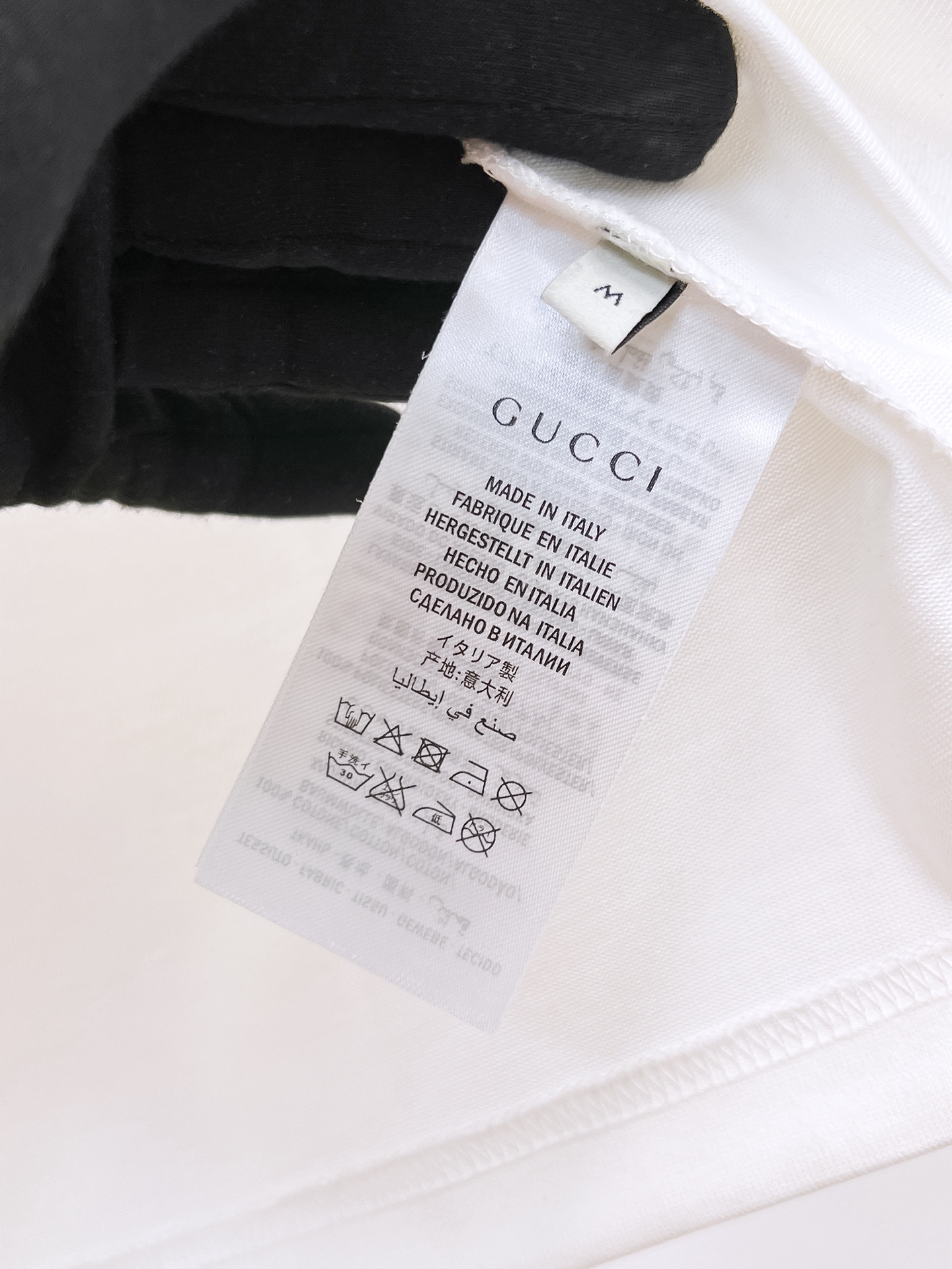 Gucci Basic Clothing Cotton Black S-l-xxl-175130